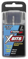 Rotozip 5 x 5/32 in. L x 5/32 in. Dia. Steel Xbits 1 pk