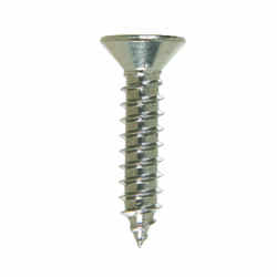 HILLMAN 12 x 1 in. L Phillips Stainless Steel Sheet Metal Screws 100 per box Flat Head