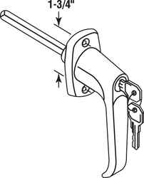 Replace Most Garage Door, Camper and RV Locking Handles