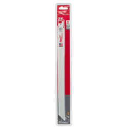 Milwaukee 0.75 in. W x 12 in. L Bi-Metal Thin Kerf 10/14 TPI 5 pk Reciprocating Saw Blade