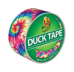 Duck Brand 30 ft. L x 1.88 in. W Multicolored Love Tie Dye Duct Tape