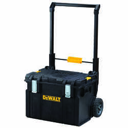 DeWalt ToughSystem DS450 23 in. Plastic 24 in. H x 18 in. W Black Tool Mobile Storage Wheeled B