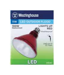 Westinghouse PAR38 E26 (Medium) LED Bulb Red 100 Watt Equivalence 1 pk