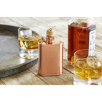 Refinery 9 oz. Copper Flask 1 pk