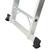 Werner 16 ft. H X 15 in. W Aluminum Articulating Ladder Type 1A 300 lb