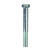 HILLMAN 7/16 in. Dia. x 3-1/2 in. L Heat Treated Zinc Steel Hex Head Cap Screw 25 box