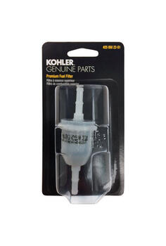 Kohler 51 micron Plastic Flare Fitting Fuel Filter