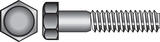 HILLMAN 1/4-20 in. Dia. x 3-1/2 in. L Stainless Steel Hex Head Cap Screw 50 box