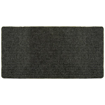 Multy Home Charcoal Polypropylene Nonslip Utility Mat 60 in. L x 24 in. W