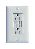 Pass & Seymour 15 amps 125 volt White GFCI Outlet 5-15R 1