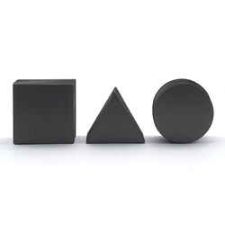 Master Magnetics .08 in. Ferrite Powder/Rubber Polymer Resin Flexible Magnetic Shapes 0.8 MGOe Bl
