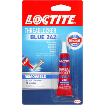 Loctite Threadlocker Medium Strength Automotive and Industrial Adhesive Liquid 0.2 oz