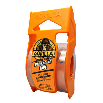 Gorilla 1.88 in. W x 900 in. L Packaging Tape Clear