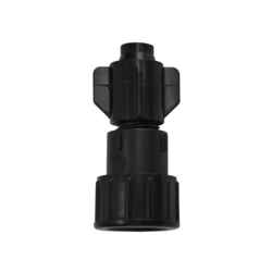 Raindrip Polyethylene Drip Irrigation Universal Adapter 1 pk