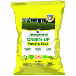 Jonathan Green Green-Up Weed & Feed 21-0-3 Lawn Fertilizer 15000 square foot For All Grasses