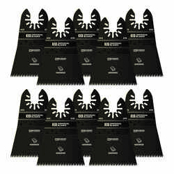 Imperial Blades OneFit 2-1/2 in. Dia. High Carbon Steel Precise Cut Oscillating Saw Blade 10 pk