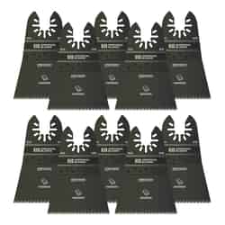 Imperial Blades OneFit 2-1/2 in. Dia. High Carbon Steel Precise Cut Oscillating Saw Blade 10 pk