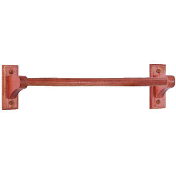 OakBrook Exquisite Oak Towel Bar 24 in. L Wood