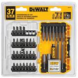 DeWalt Screwdriver Bit 37 pc. Multi Size in. 37 pc.