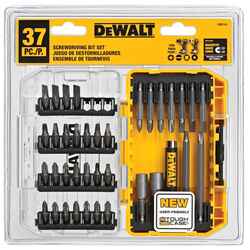 DeWalt Screwdriver Bit 37 pc. Multi Size in. 37 pc.