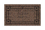 GrassWorx Brown Polyethylene Nonslip Door Mat 30 in. L x 18 in. W