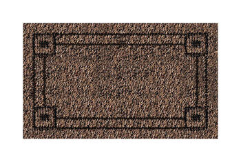 GrassWorx Brown Polyethylene Nonslip Door Mat 30 in. L x 18 in. W