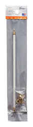 Kenney White Sash Rod 19 in. L