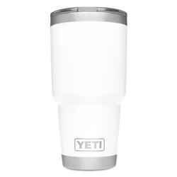 YETI Rambler White Stainless Steel MagSlider 30 oz. Insulated Tumbler BPA Free
