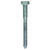 HILLMAN 3 in. L x 5/16 in. Hex Hot Dipped Galvanized Steel 100 pk Lag Screw