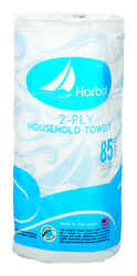 Harbor Paper Towels 85 sheet 2 ply 1 pk