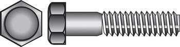HILLMAN 1/2 in. Dia. x 7 in. L Hot Dipped Galvanized Steel Hex Bolt 25 box