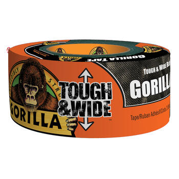 Gorilla 30 L x 2.88 in. W Black Duct Tape