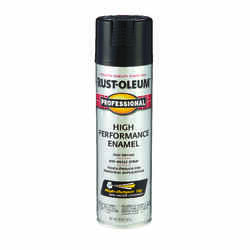 Rust-Oleum Professional Gloss Black Spray Paint 15 oz