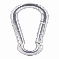 Campbell Chain 0.51 in. D X 3-1/8 in. L Polished Stainless Steel Spring Snap 200 lb