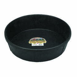 Miller Little Giant 384 oz. Feeder Pan 8-1/2 in. D x 4-1/2 in. H For Livestock