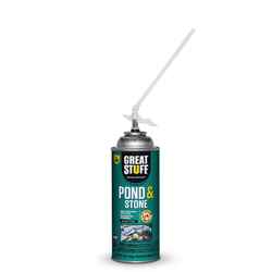Great Stuff Pond & Stone Black Polyurethane Foam Insulating Sealant 12 oz