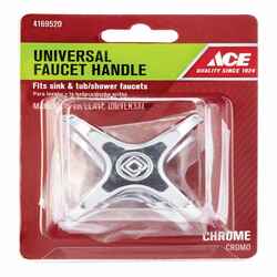 Ace For Universal Chrome Sink and Tub and Shower Faucet Handles