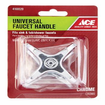 Ace For Universal Chrome Sink and Tub and Shower Faucet Handles