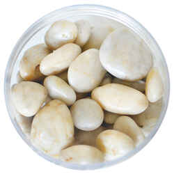 Mosser Lee Soft White Decorative Stone River Rock White 5