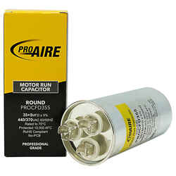 Perfect Aire Pro 35+5 MFD 370 volt Round Run Capacitor