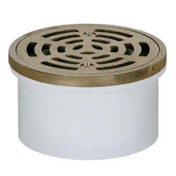 Sioux Chief 3 or 4 in. Dia. PVC General Purpose Floor Drain