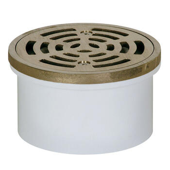 Sioux Chief 3 or 4 in. Dia. PVC General Purpose Floor Drain