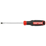 Craftsman 4 in. Slotted 3/16 in. Screwdriver Steel Black/Red 1 pc.