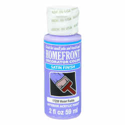 Homefront Satin Violet Fields Hobby Paint 2 oz
