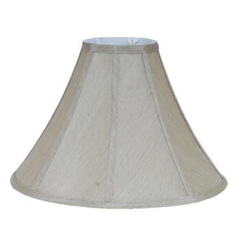 Living Accents Bell Beige Fabric Bell Panel Shade 1