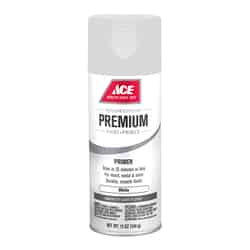 Ace Premium Smooth Enamel Primer Spray Paint 12 oz. White