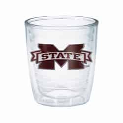 Tervis Collegiate 16 oz Mississippi State Bulldogs Clear BPA Free Tumbler