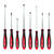 Milwaukee 10 pc Phillips/Slotted/Square Screwdriver and Bit Set 10 in.