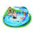 Intex 55 gal. Round Inflatable Pool 42 in. H x 62 in. W x 82 in. L