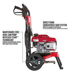 Craftsman Honda 3100 psi Gasoline 2.7 gpm Pressure Washer